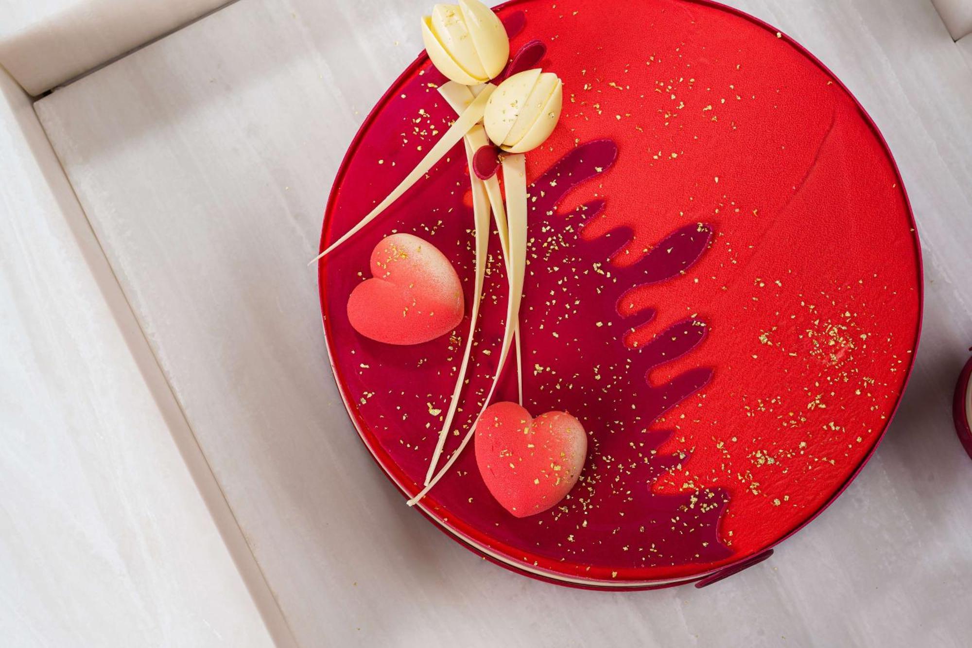 Hilton Dubai Jumeirah Exterior foto A cake